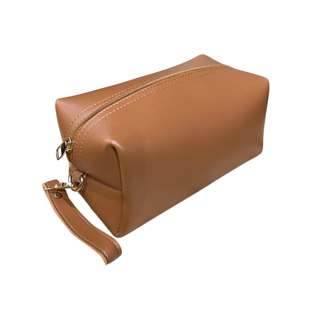 MNs Makeup Pouch Brown
