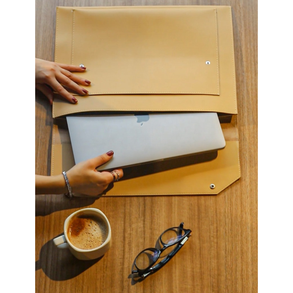 Laptop Sleeve Beige
