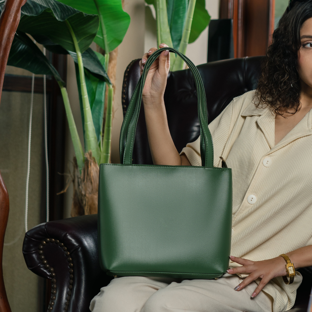 MNs Sage Green Tote Bag